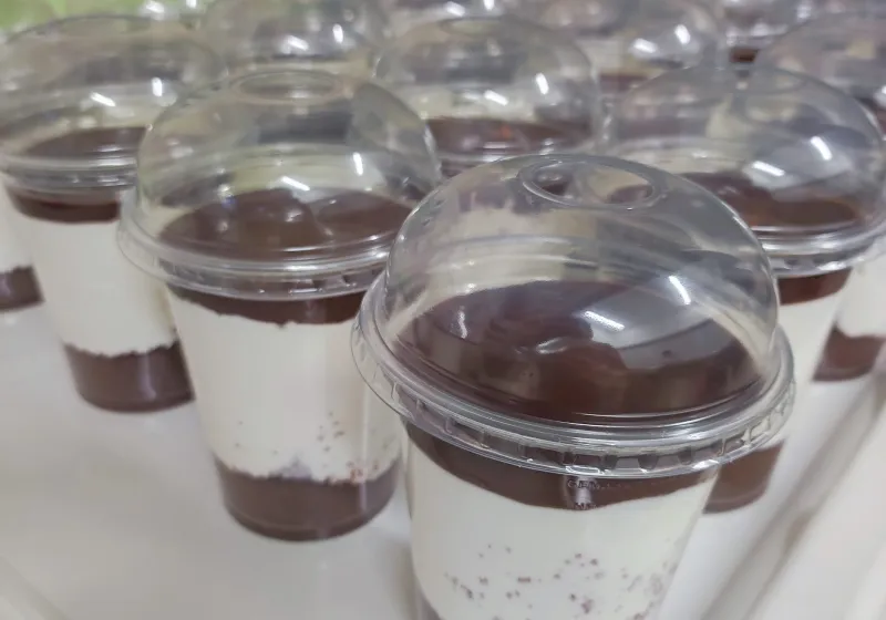 Tvarohový Míša pohár