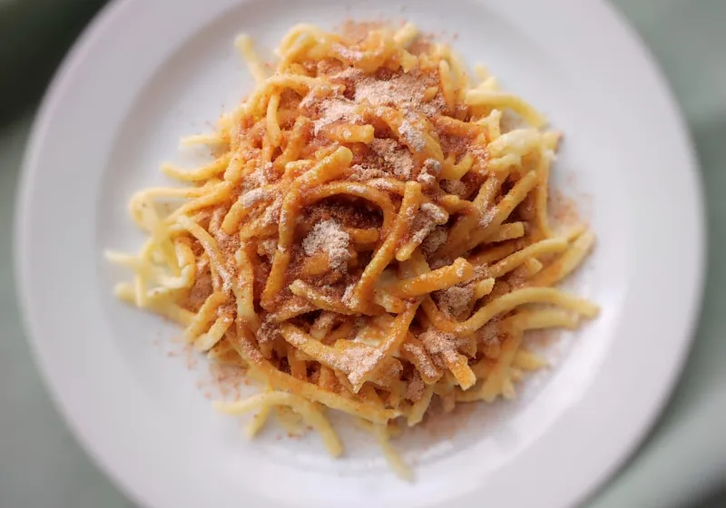 Špecle sypané perníkem