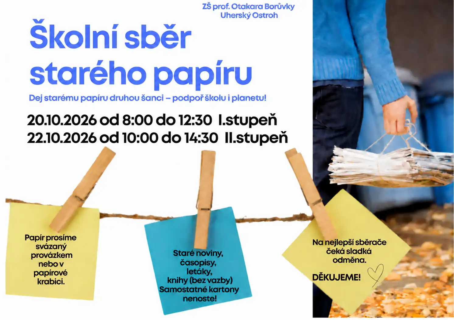Sběr papíru 2026